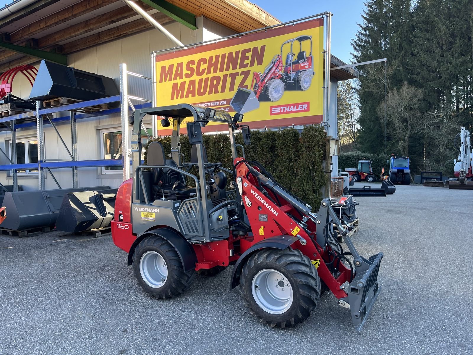 Hoflader del tipo Weidemann  1160, Gebrauchtmaschine In Bad Leonfelden (Immagine 1)