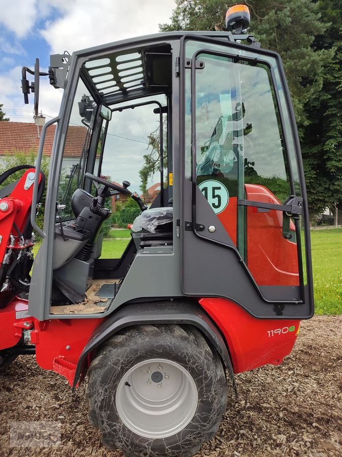 Hoflader Türe ait Weidemann  1190e Elektro Hoflader, Neumaschine içinde Burgkirchen (resim 14)