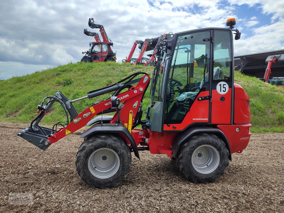 Hoflader typu Weidemann  1190e Elektro mit Kabine, Neumaschine w Burgkirchen (Zdjęcie 5)