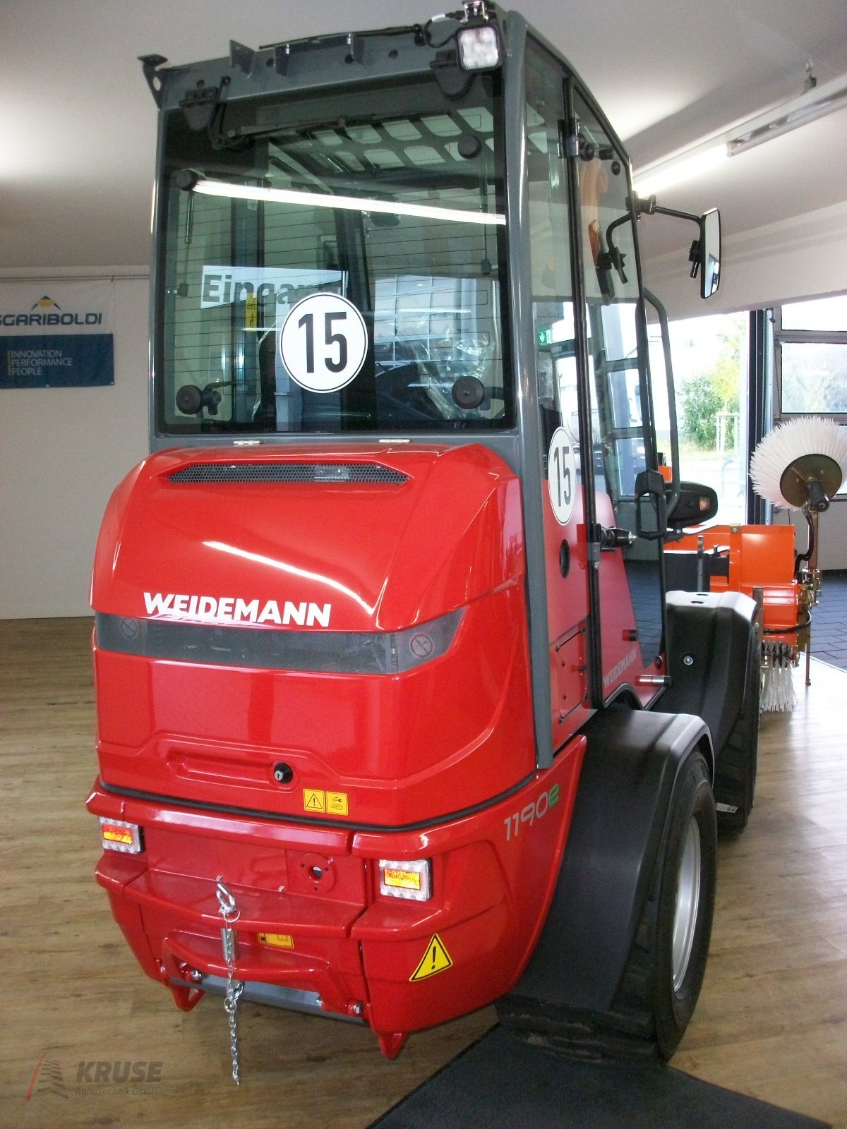 Hoflader от тип Weidemann  1190e mit Kabine, Neumaschine в Fürstenau (Снимка 6)