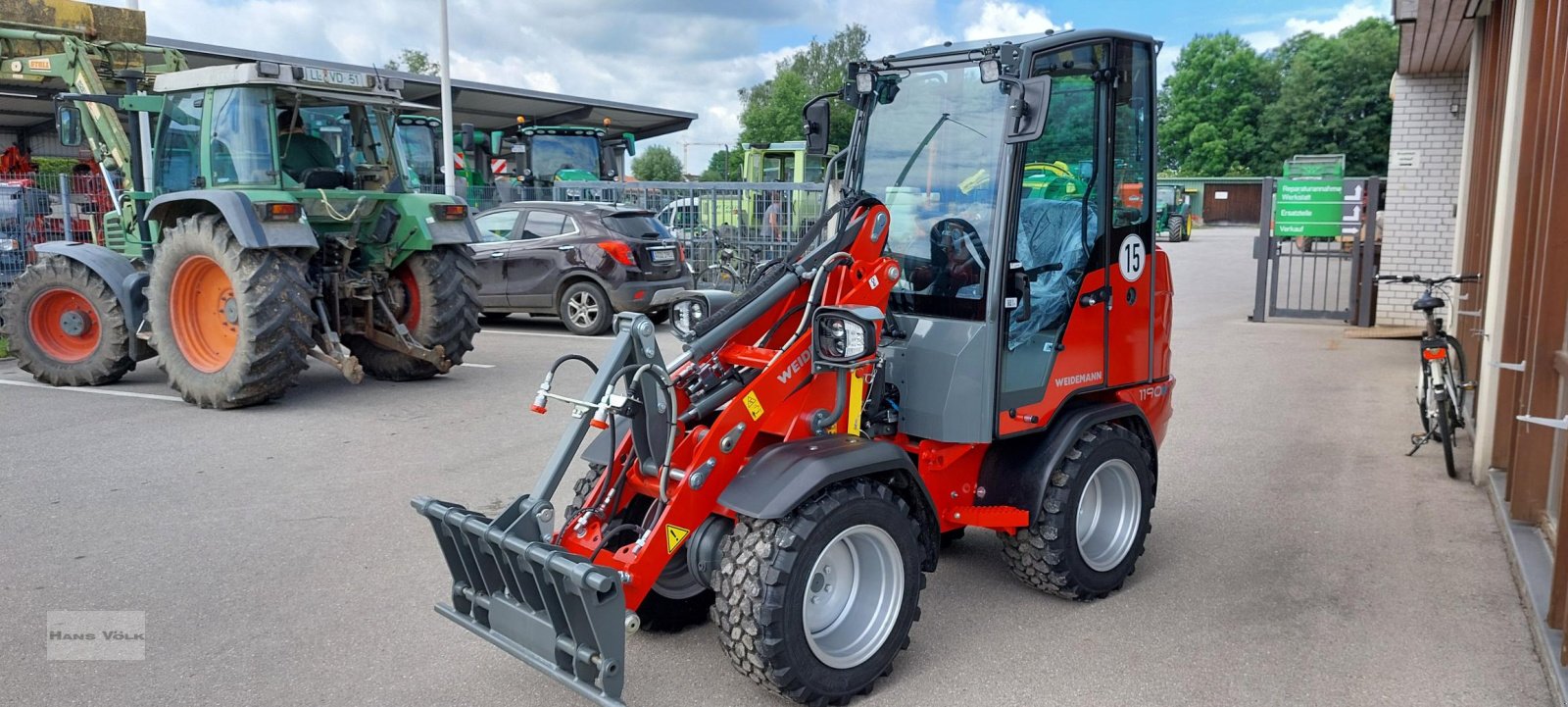 Hoflader typu Weidemann  1190E, Neumaschine v Schwabmünchen (Obrázok 2)