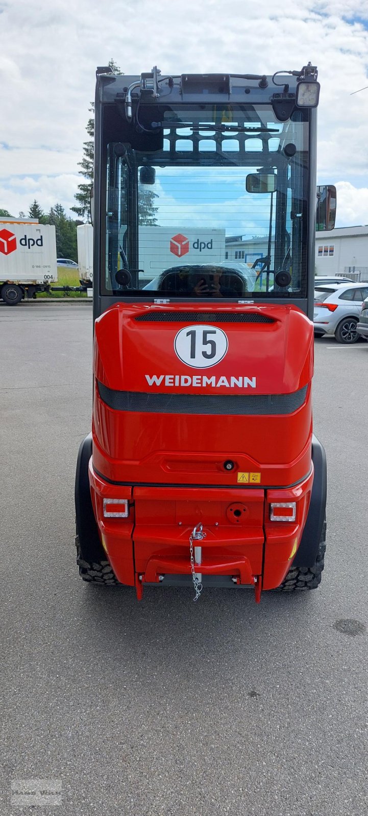 Hoflader van het type Weidemann  1190E, Neumaschine in Schwabmünchen (Foto 4)