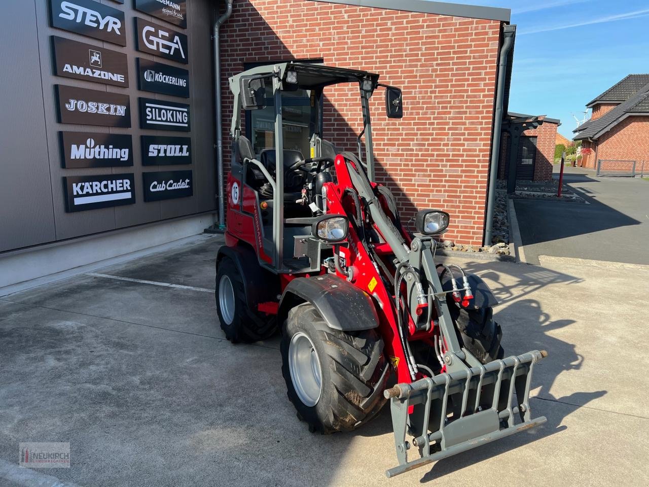 Hoflader tipa Weidemann  1190e, Gebrauchtmaschine u Delbrück-Westenholz (Slika 4)