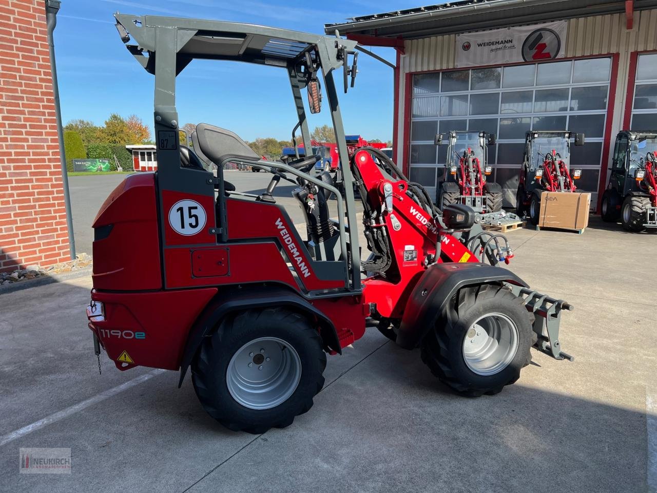 Hoflader tipa Weidemann  1190e, Gebrauchtmaschine u Delbrück-Westenholz (Slika 5)