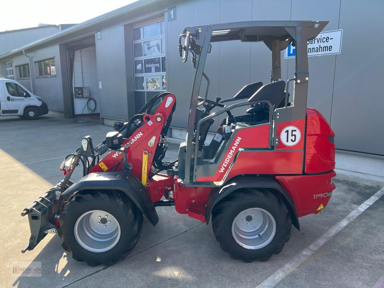 Hoflader typu Weidemann  1190e, Gebrauchtmaschine v Delbrück-Westenholz (Obrázek 7)