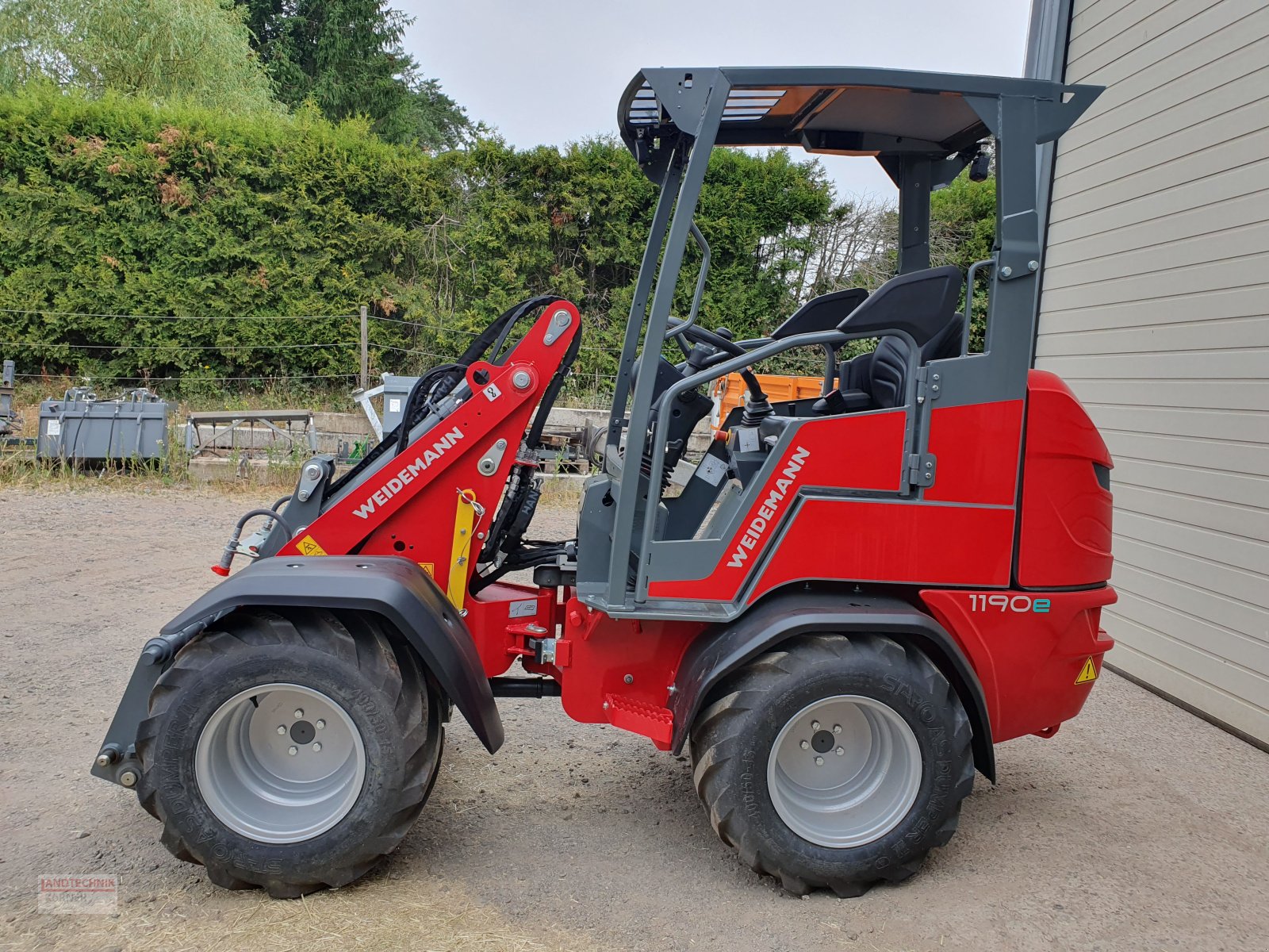 Hoflader of the type Weidemann  1190e, Neumaschine in Kirkel-Altstadt (Picture 2)