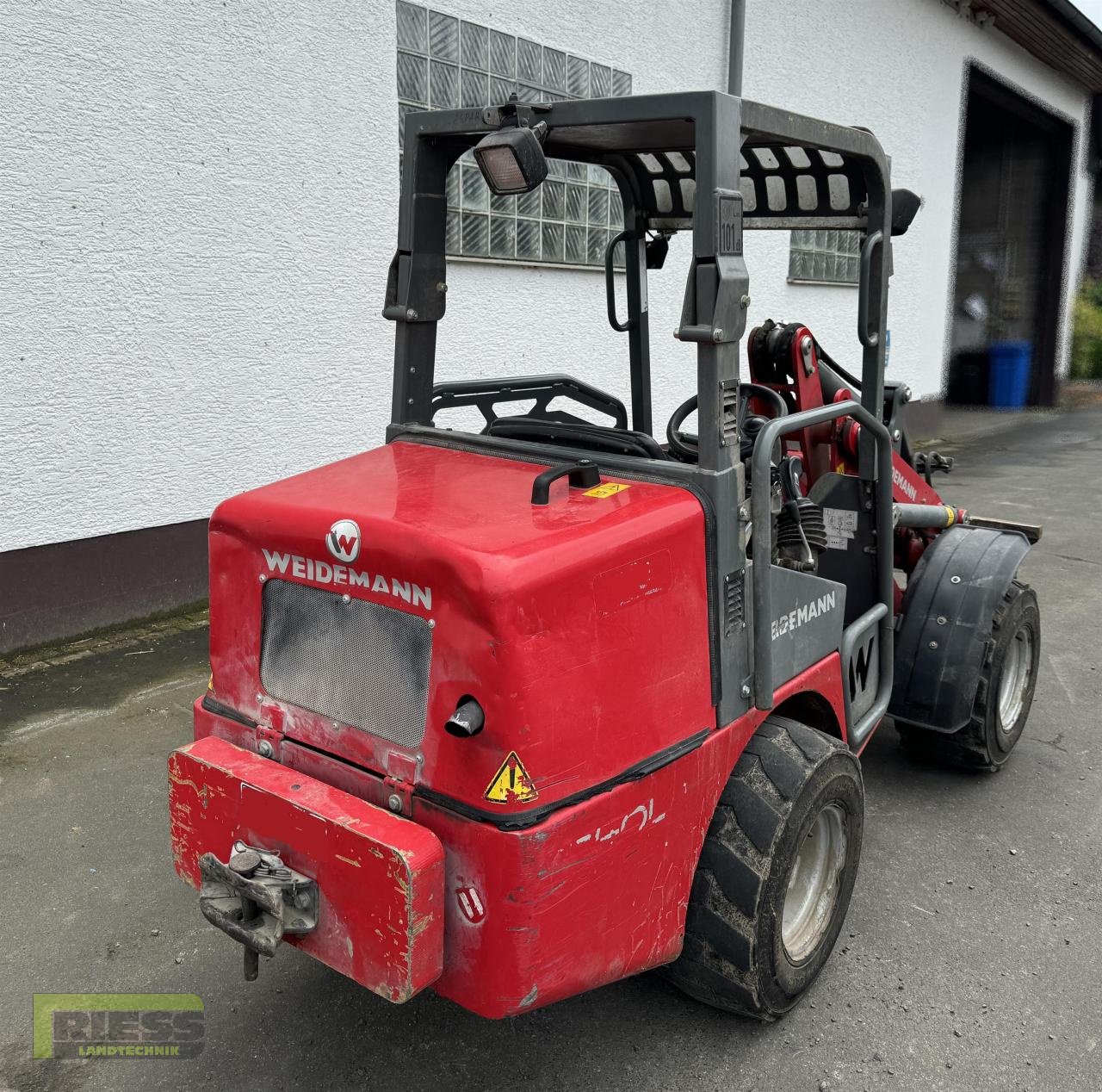 Hoflader tipa Weidemann  1240 LP mit 5 x Werkzeugen, Gebrauchtmaschine u Homberg (Ohm) - Maulbach (Slika 3)