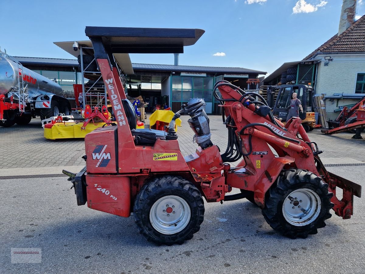 Hoflader of the type Weidemann  1240 P33 mit 33 PS+ Joystick uvm, Gebrauchtmaschine in Tarsdorf (Picture 4)