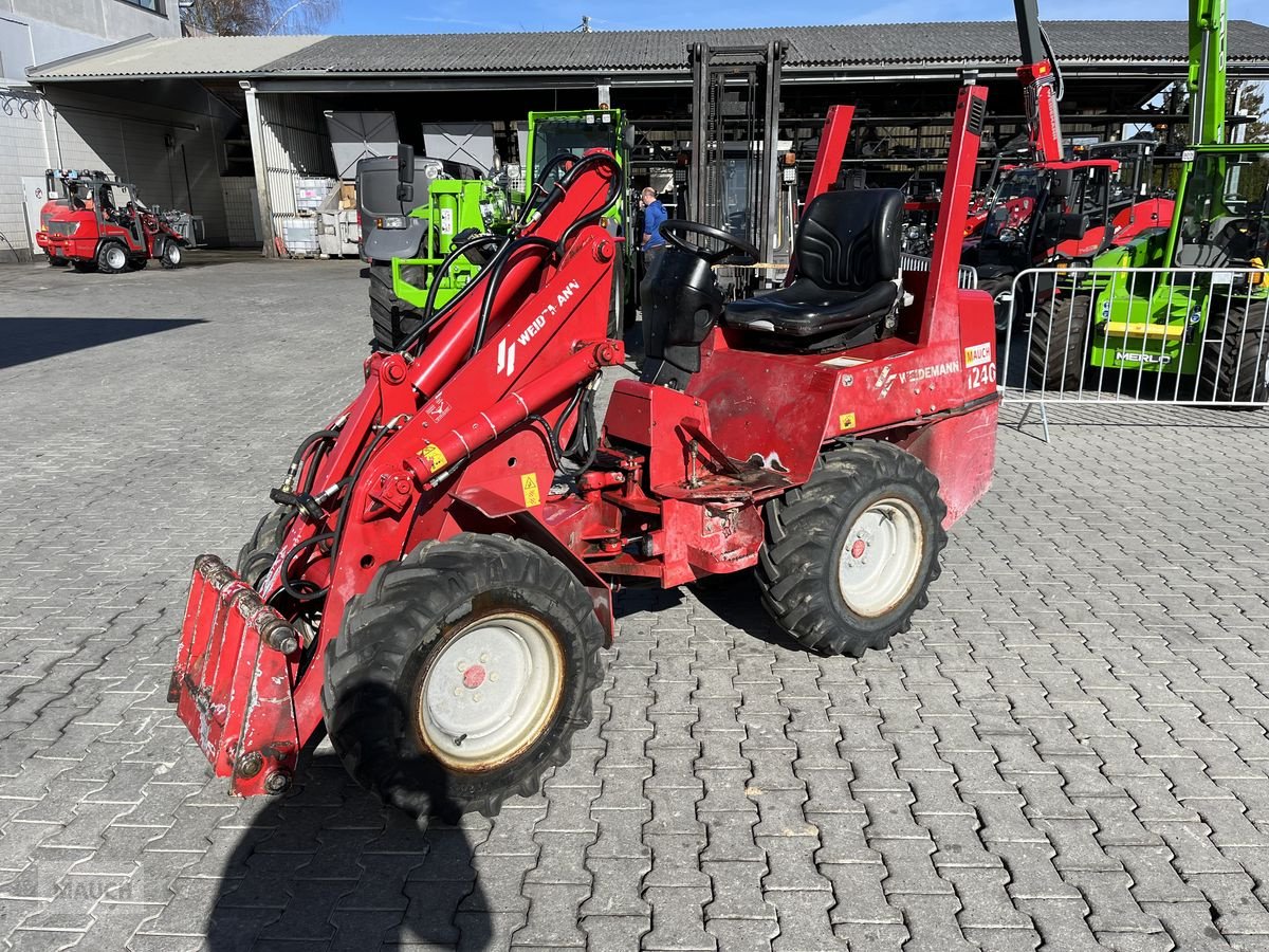 Hoflader del tipo Weidemann  1240P27 mit Hydrostat & Joystick, Gebrauchtmaschine en Burgkirchen (Imagen 1)