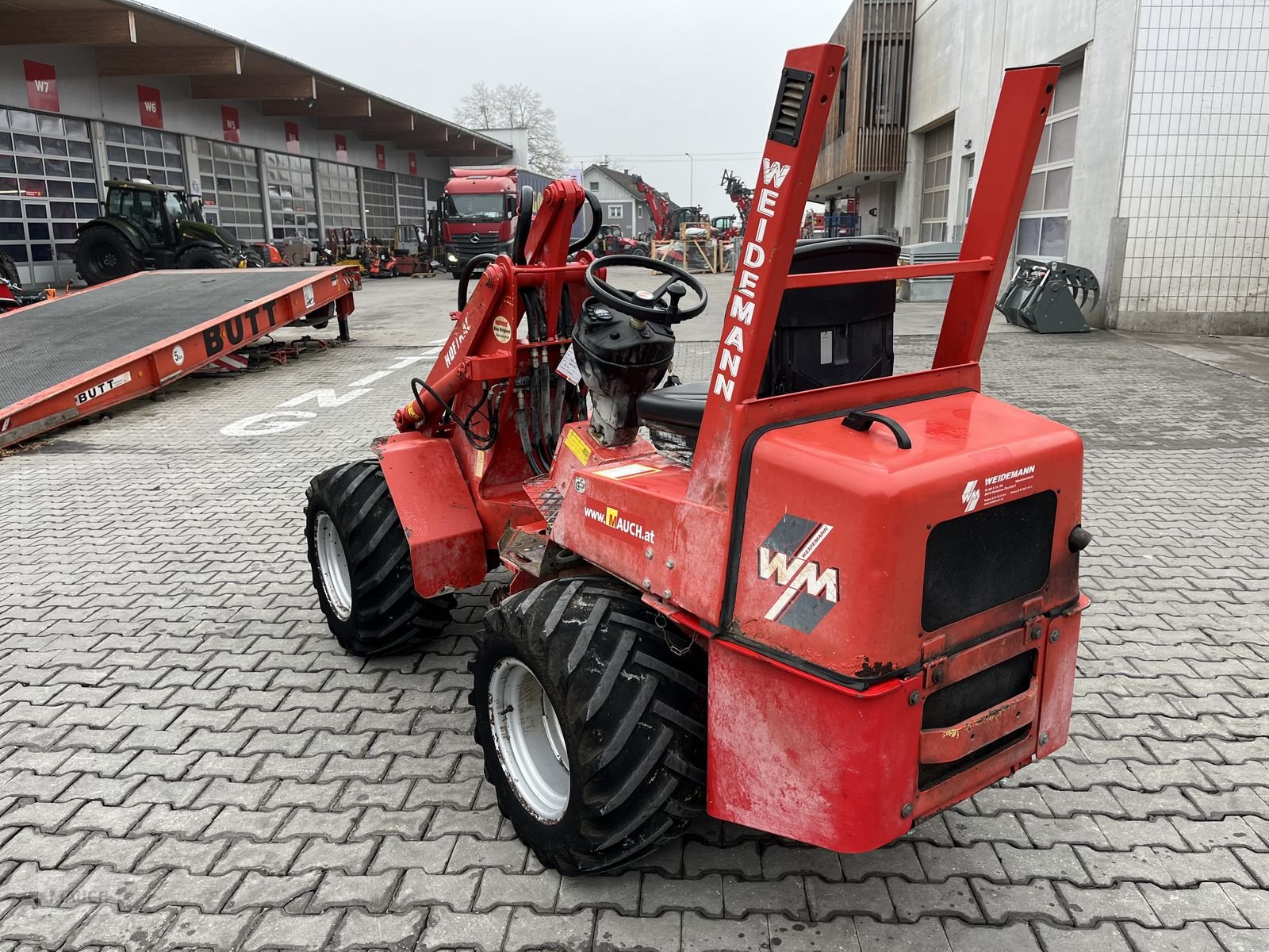 Hoflader типа Weidemann  1240P33, Hydrostat, Joystick, Gebrauchtmaschine в Burgkirchen (Фотография 12)