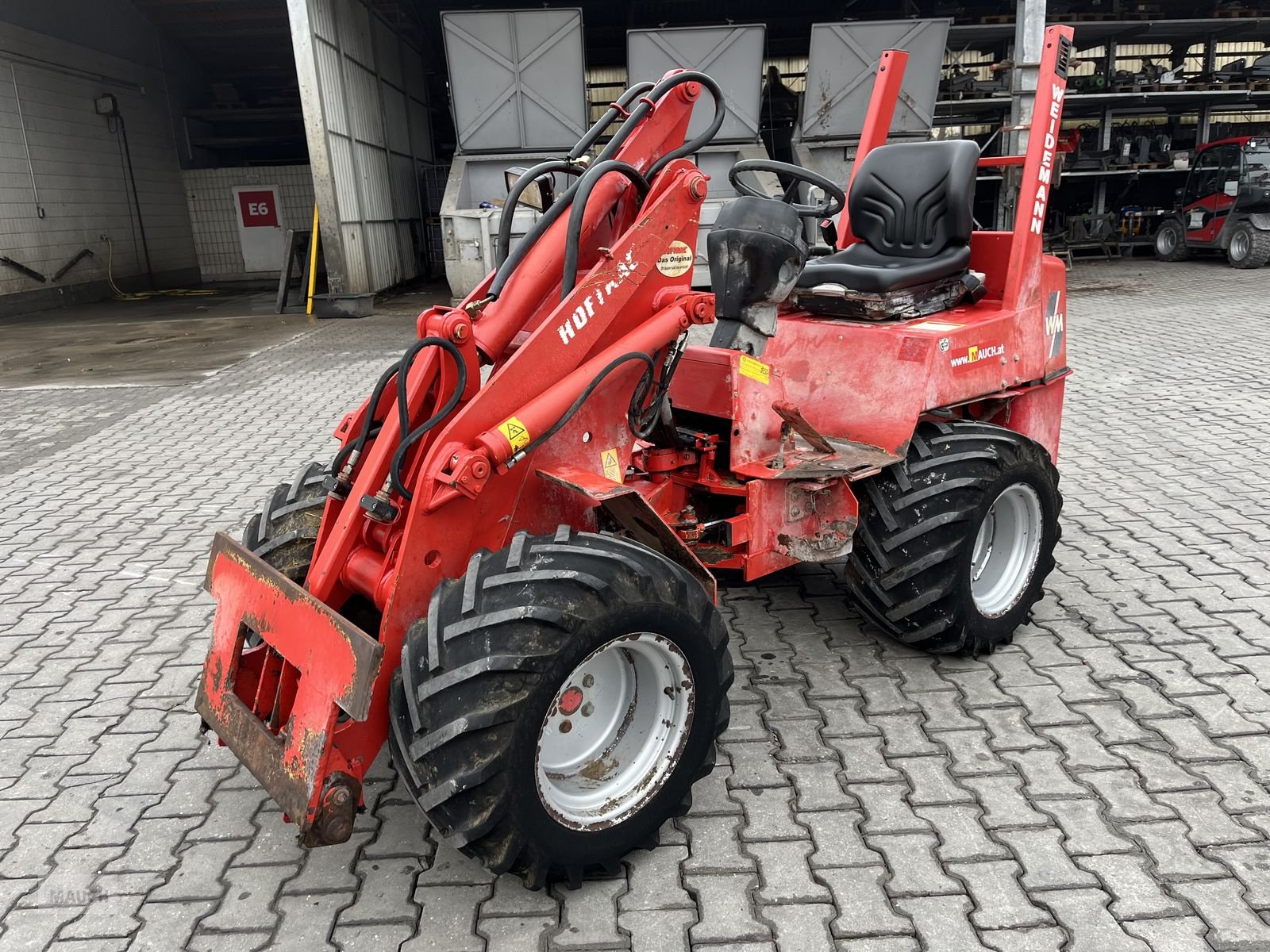 Hoflader типа Weidemann  1240P33, Hydrostat, Joystick, Gebrauchtmaschine в Burgkirchen (Фотография 1)