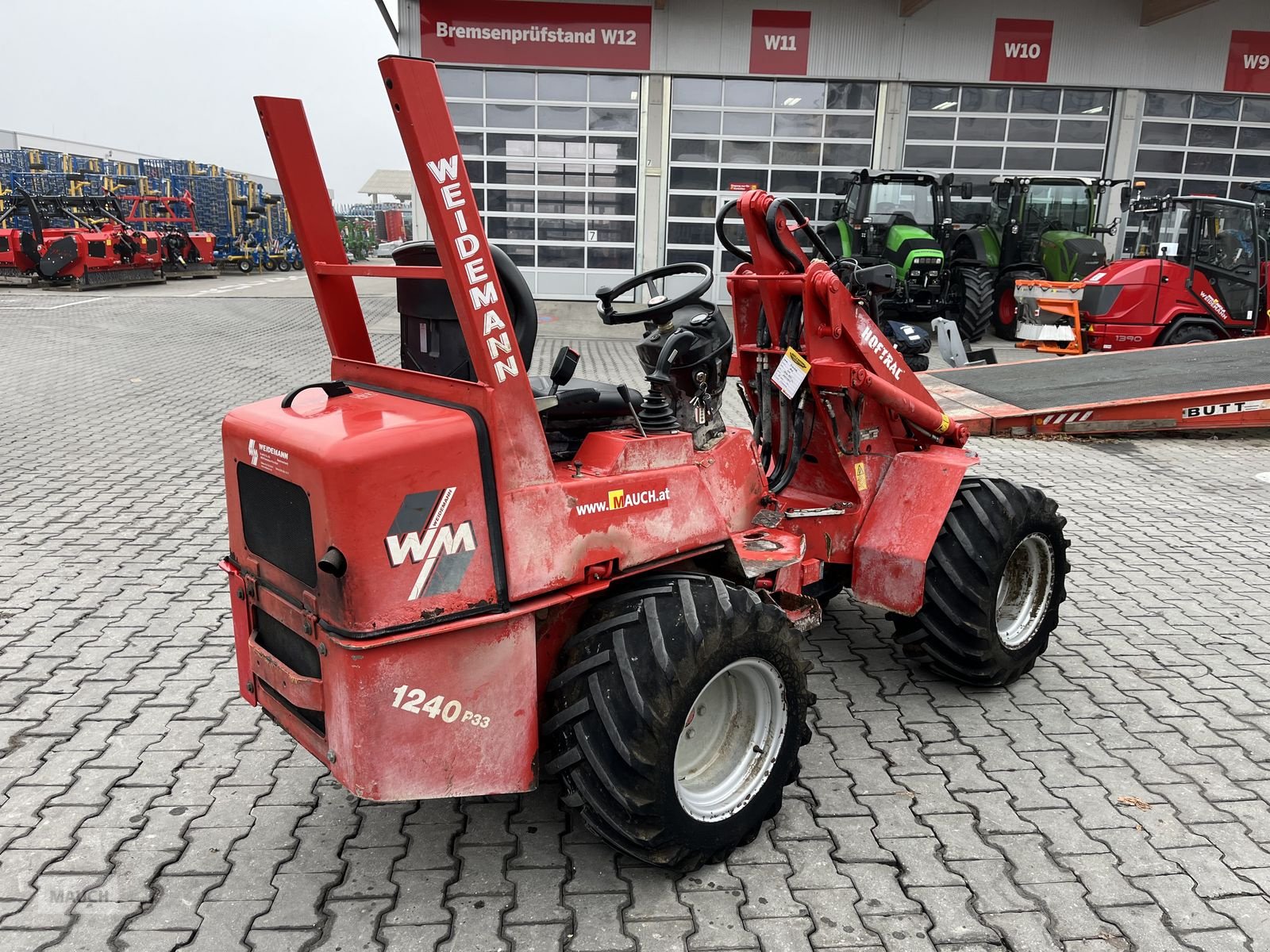 Hoflader типа Weidemann  1240P33, Hydrostat, Joystick, Gebrauchtmaschine в Burgkirchen (Фотография 15)