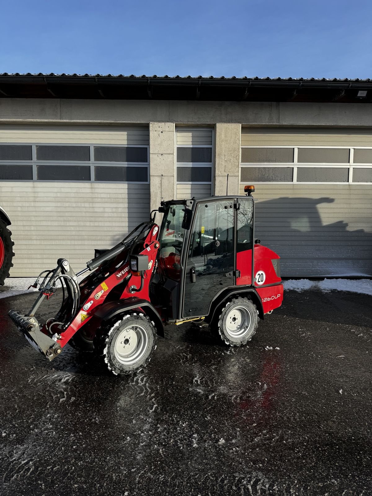 Hoflader of the type Weidemann  1260 LP, Gebrauchtmaschine in Traberg (Picture 1)