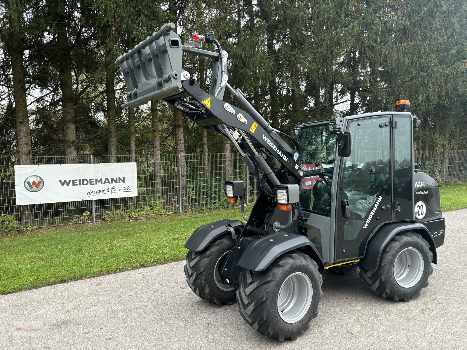 Hoflader del tipo Weidemann  1260 LP, Gebrauchtmaschine en Mitterscheyern (Imagen 1)