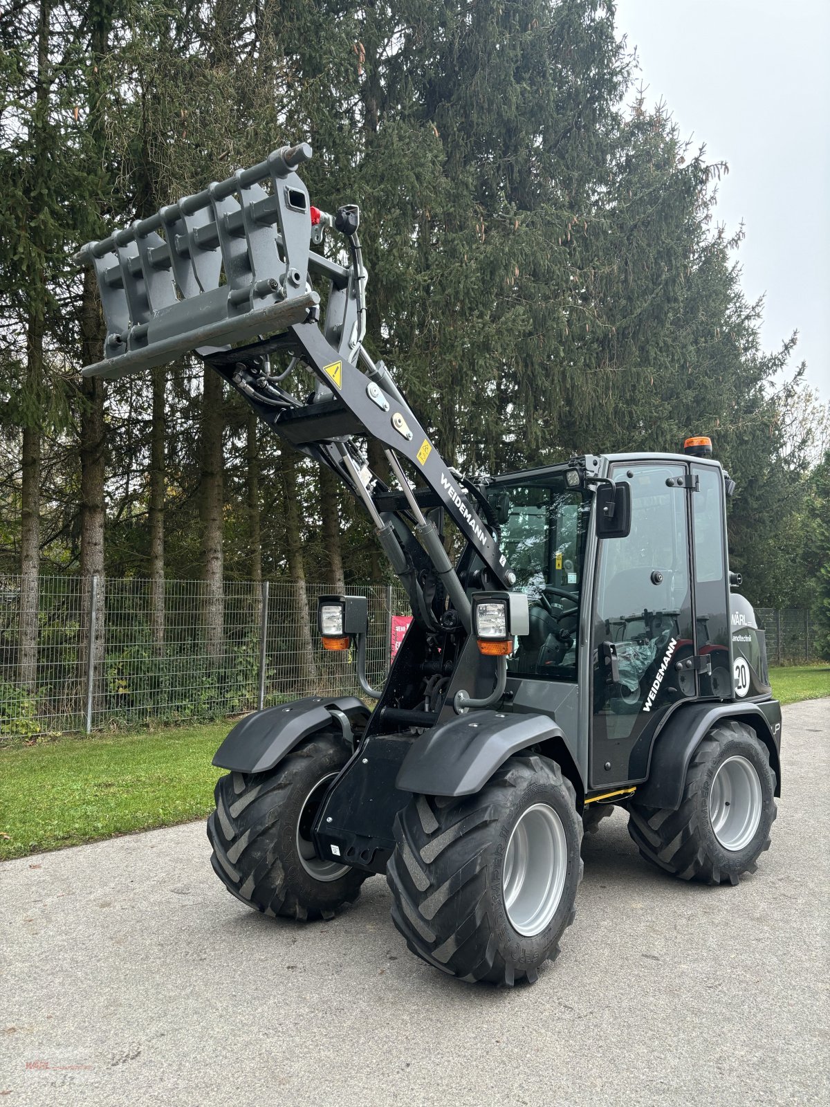 Hoflader van het type Weidemann  1260 LP, Gebrauchtmaschine in Mitterscheyern (Foto 2)