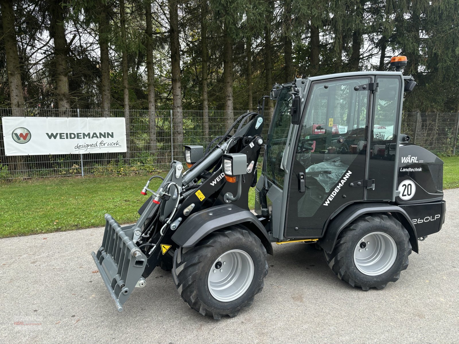 Hoflader van het type Weidemann  1260 LP, Gebrauchtmaschine in Mitterscheyern (Foto 3)