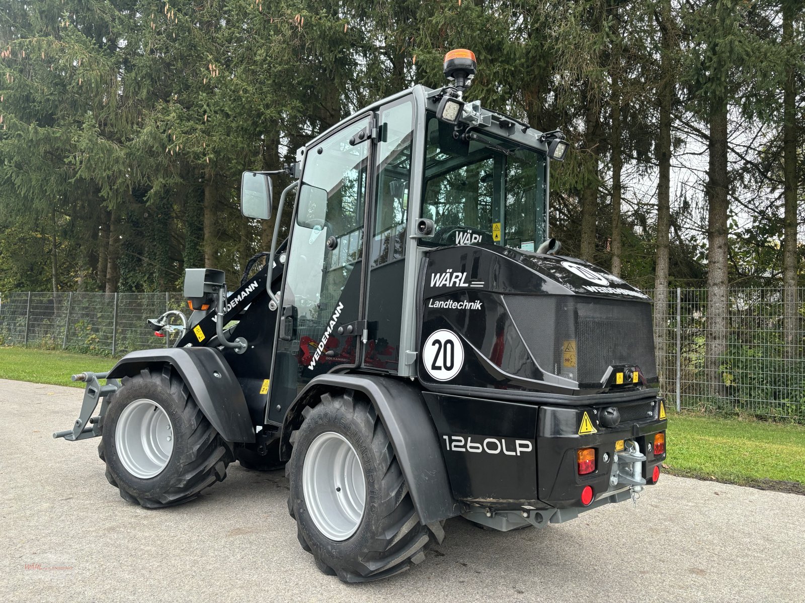 Hoflader van het type Weidemann  1260 LP, Gebrauchtmaschine in Mitterscheyern (Foto 7)