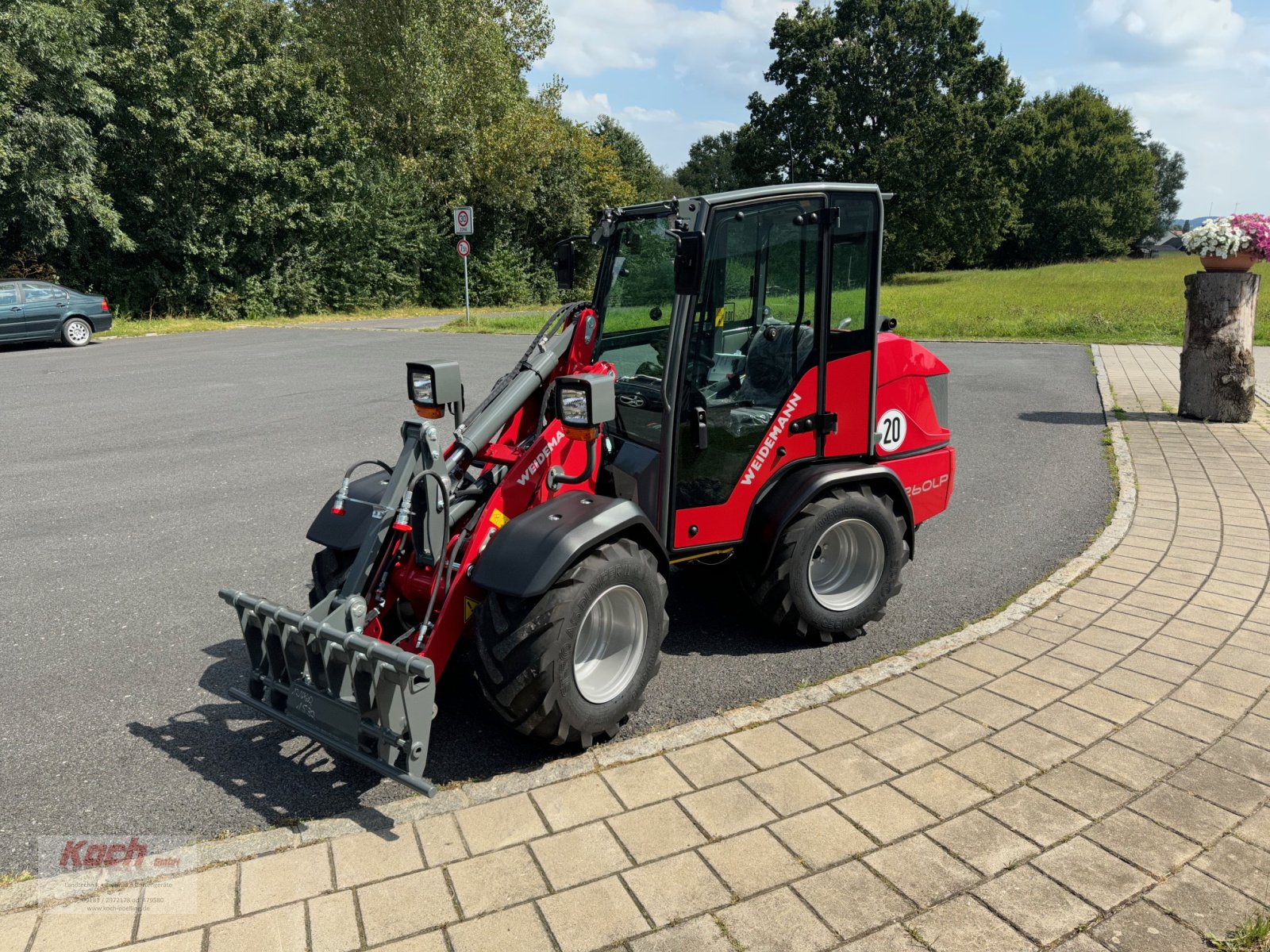 Hoflader van het type Weidemann  1260 LP, Neumaschine in Neumarkt / Pölling (Foto 5)