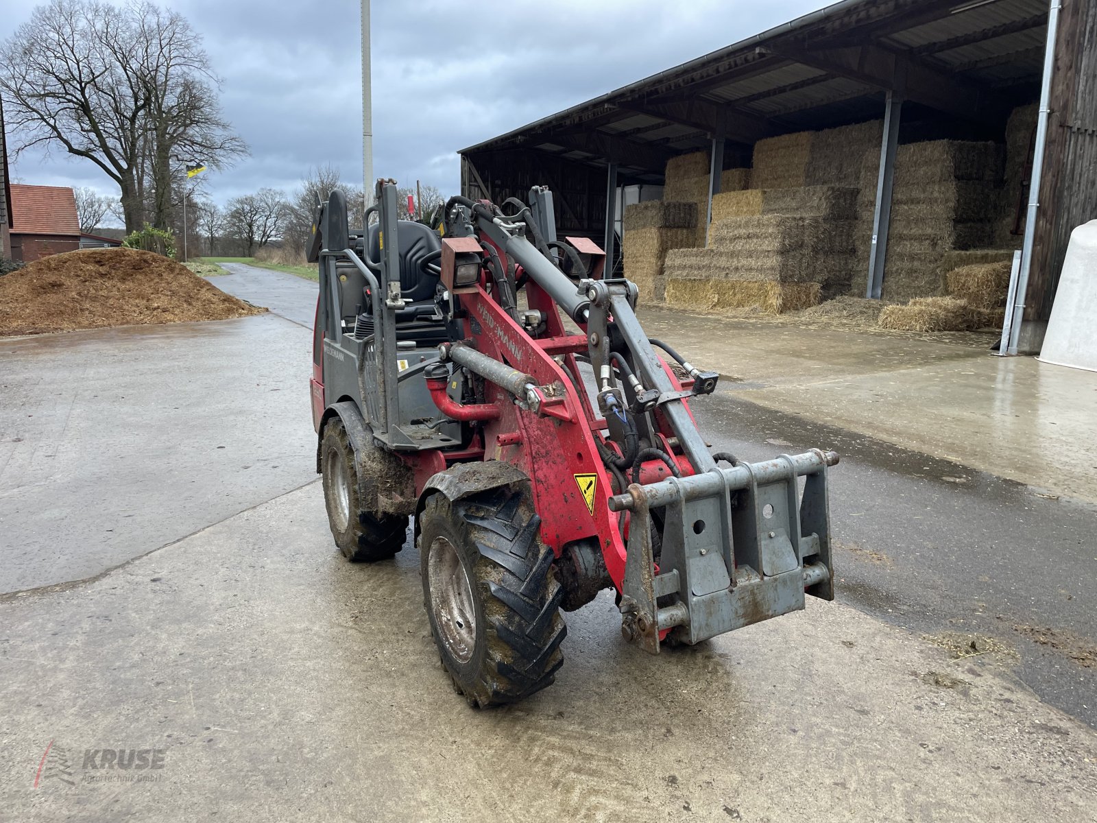 Hoflader του τύπου Weidemann  1260, Gebrauchtmaschine σε Fürstenau (Φωτογραφία 4)