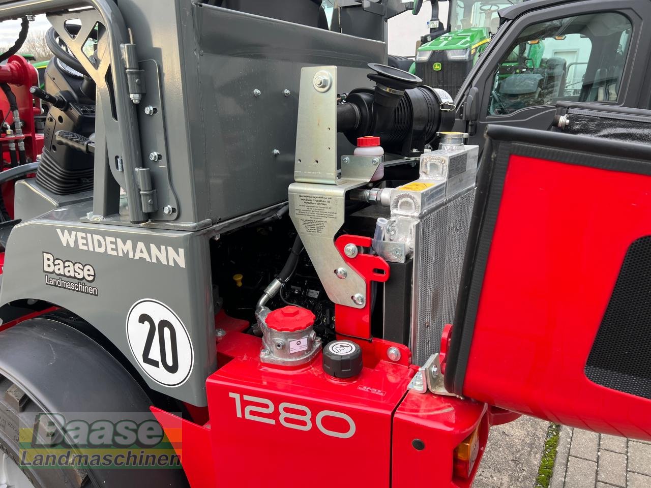 Hoflader del tipo Weidemann  1280 EURO StVZO Breitbereifung, Gebrauchtmaschine en Holthof (Imagen 15)