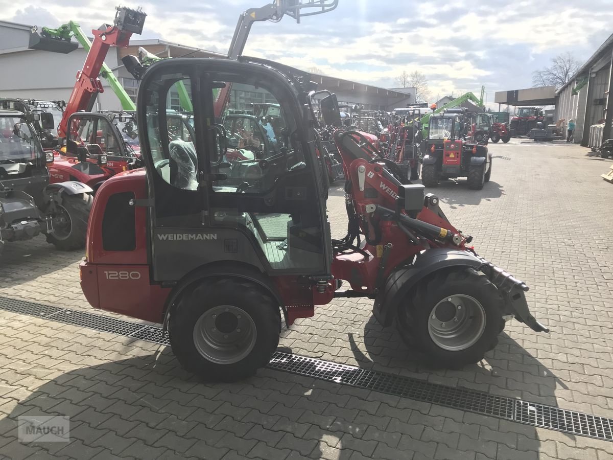 Hoflader van het type Weidemann  1280 Kabine, Neumaschine in Burgkirchen (Foto 4)