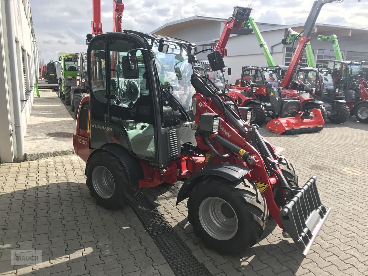 Hoflader typu Weidemann  1280 mit Kabine, Neumaschine v Burgkirchen (Obrázek 13)