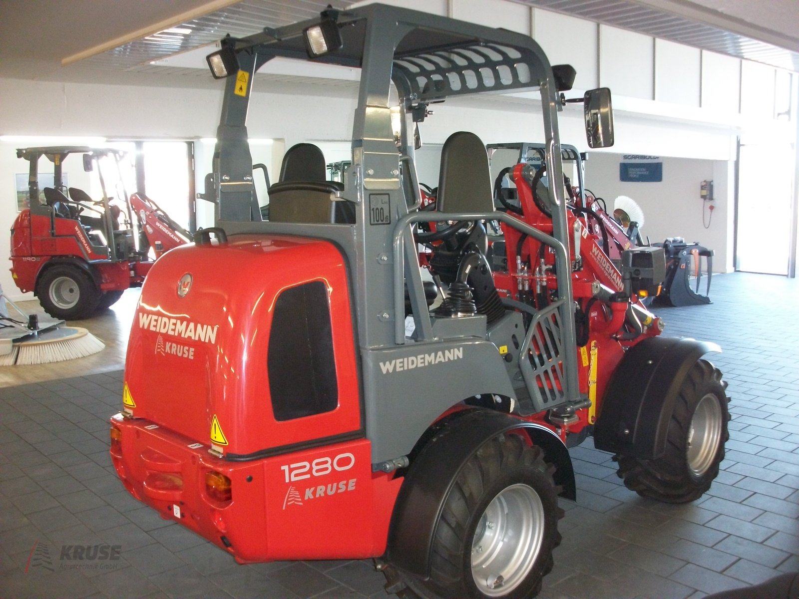 Hoflader typu Weidemann  1280, Neumaschine w Fürstenau (Zdjęcie 6)