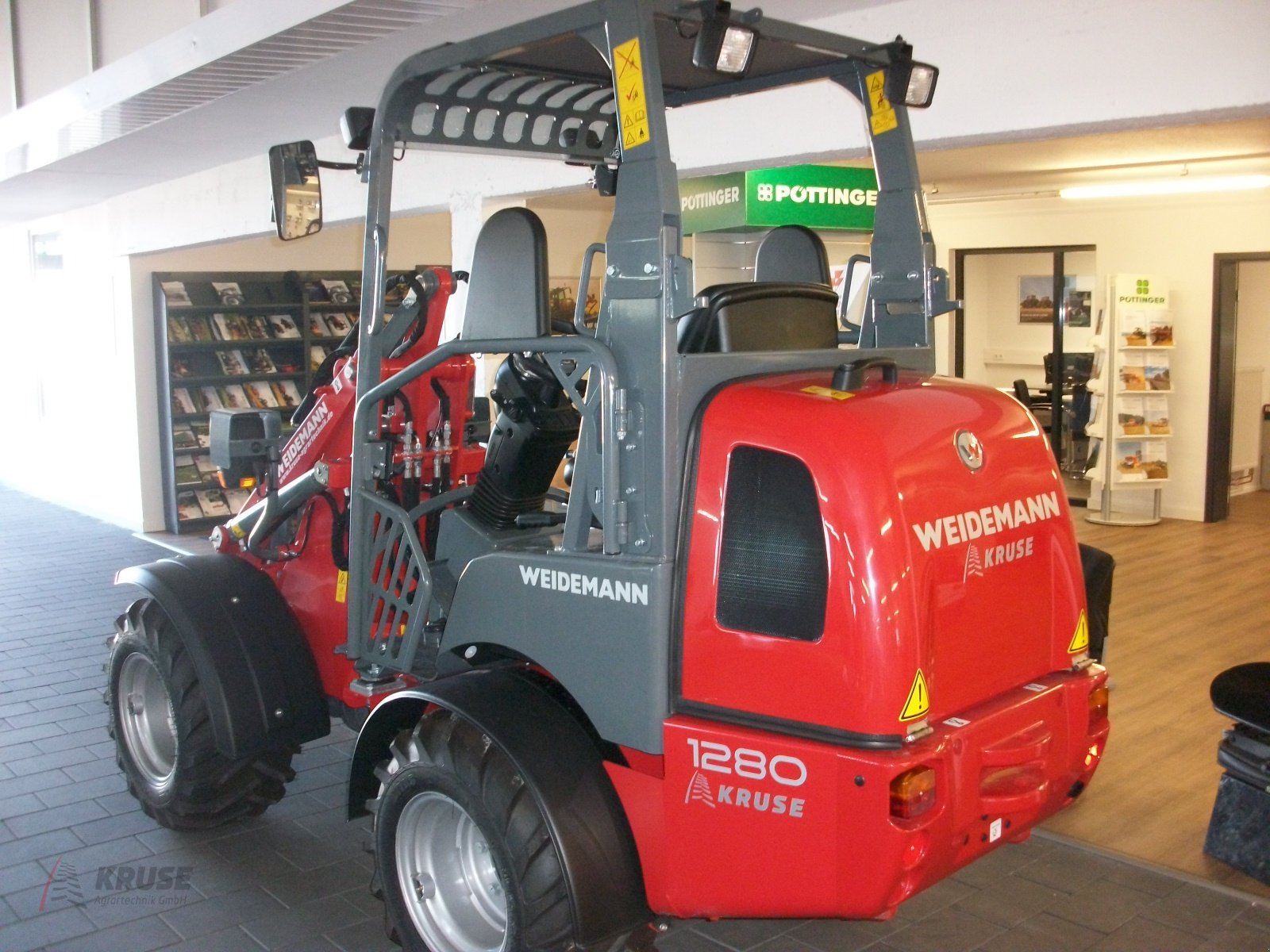 Hoflader van het type Weidemann  1280, Neumaschine in Fürstenau (Foto 7)