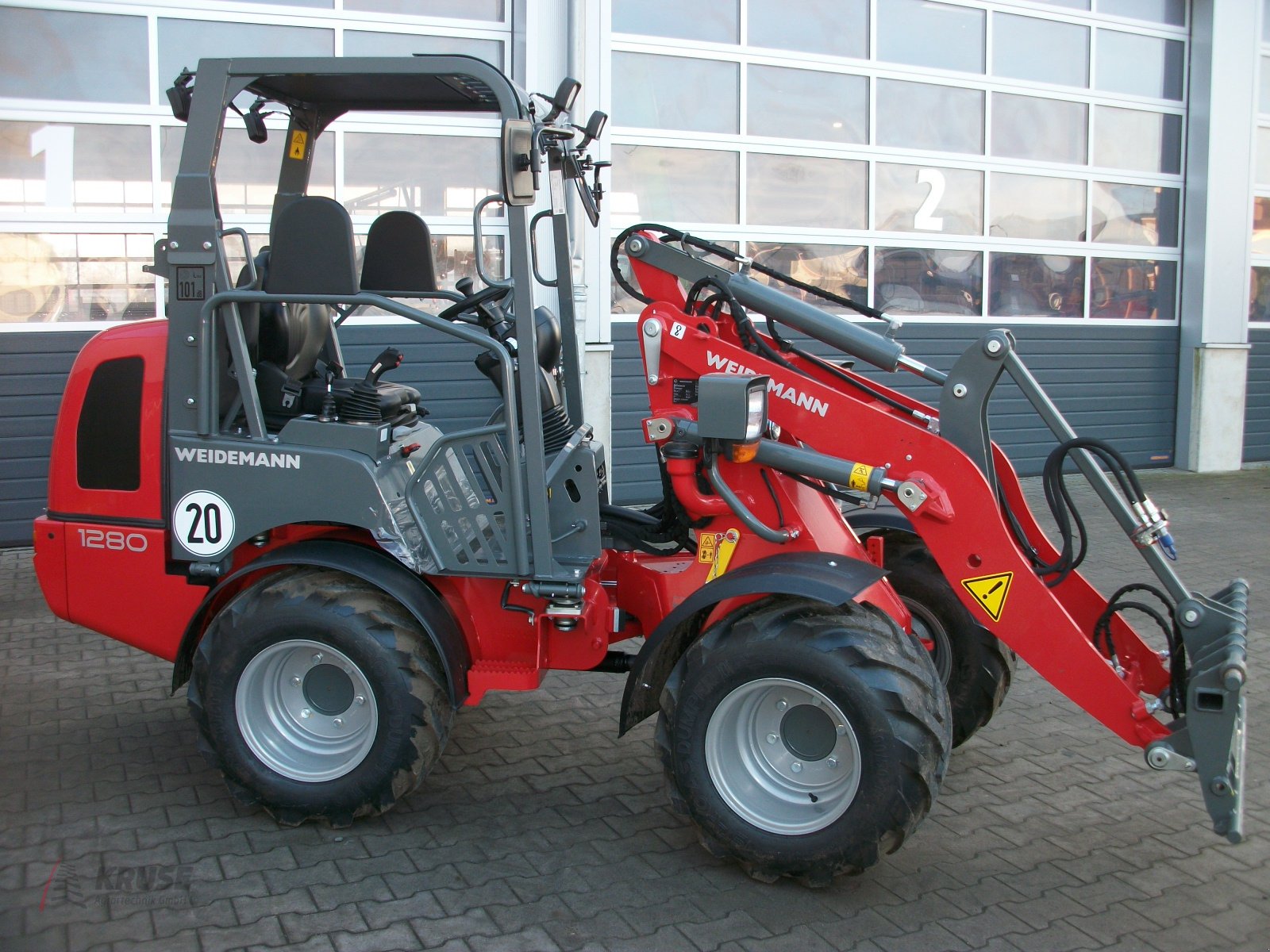 Hoflader tip Weidemann  1280, Neumaschine in Fürstenau (Poză 4)