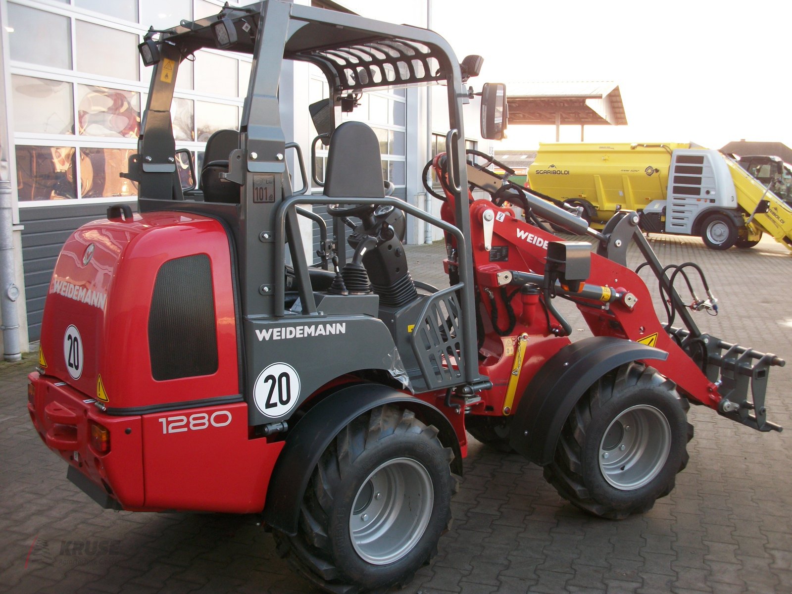 Hoflader tip Weidemann  1280, Neumaschine in Fürstenau (Poză 5)