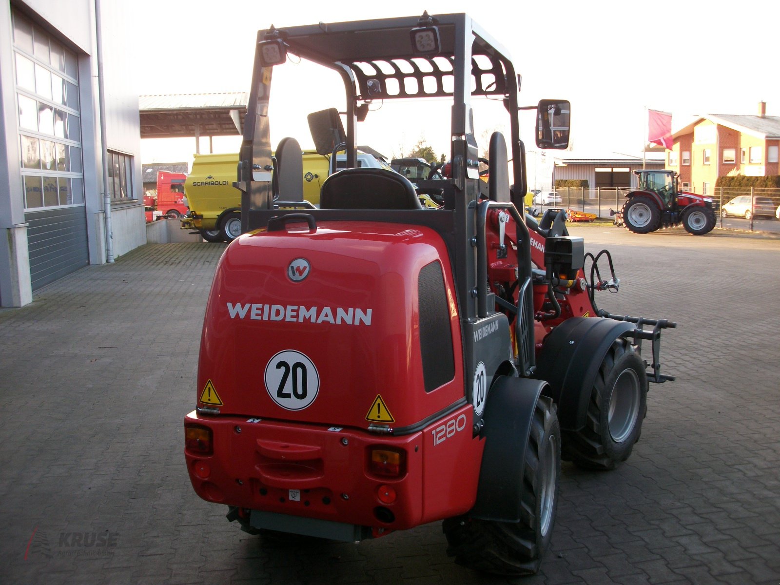 Hoflader Türe ait Weidemann  1280, Neumaschine içinde Fürstenau (resim 6)