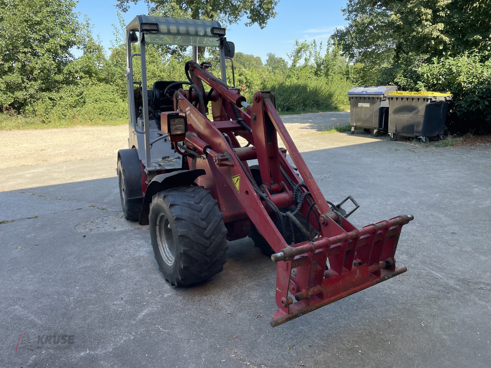 Hoflader van het type Weidemann  1350 CX45, Gebrauchtmaschine in Fürstenau (Foto 3)