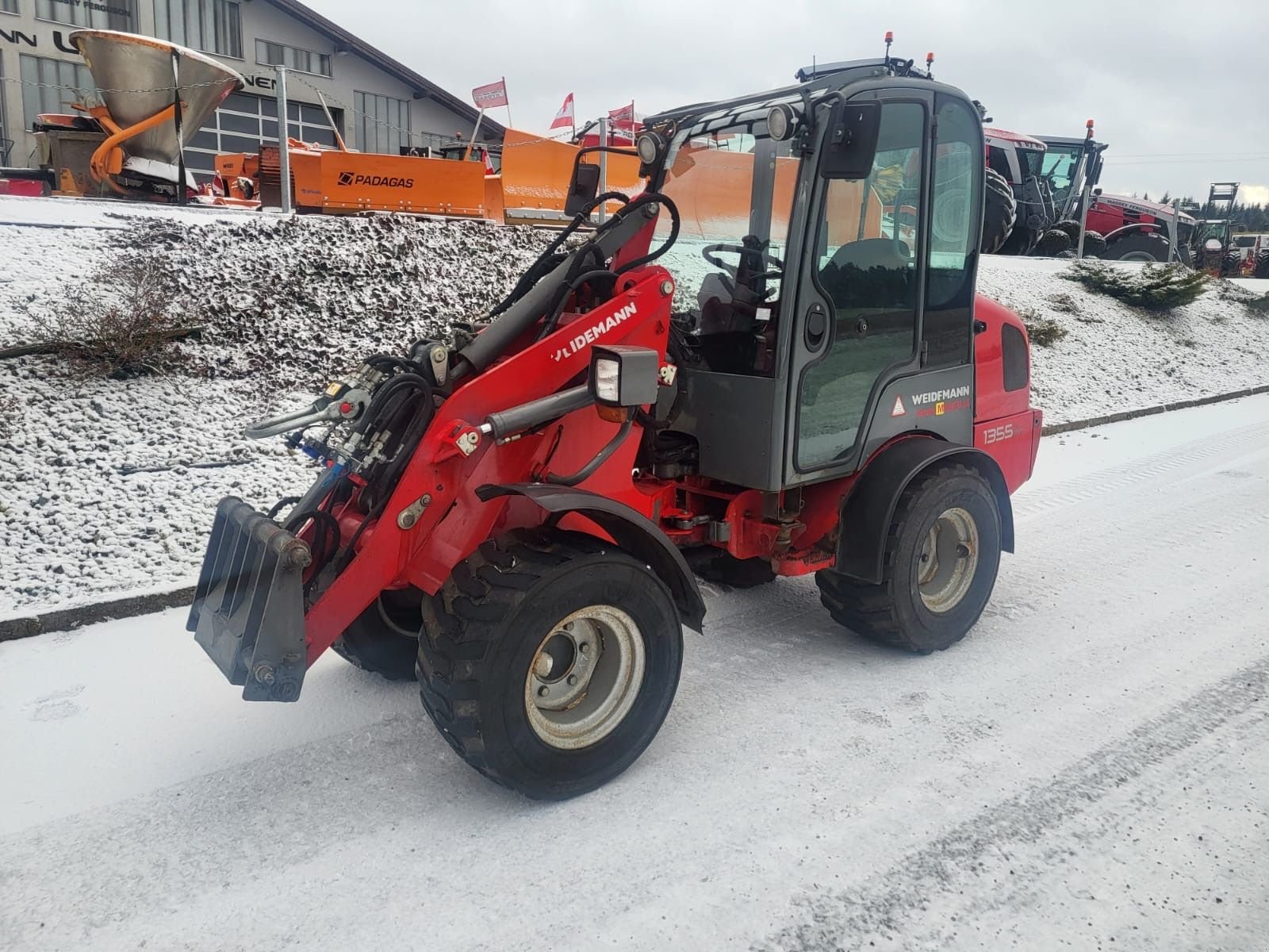 Hoflader типа Weidemann  1355 CX, Gebrauchtmaschine в NATTERNBACH (Фотография 18)