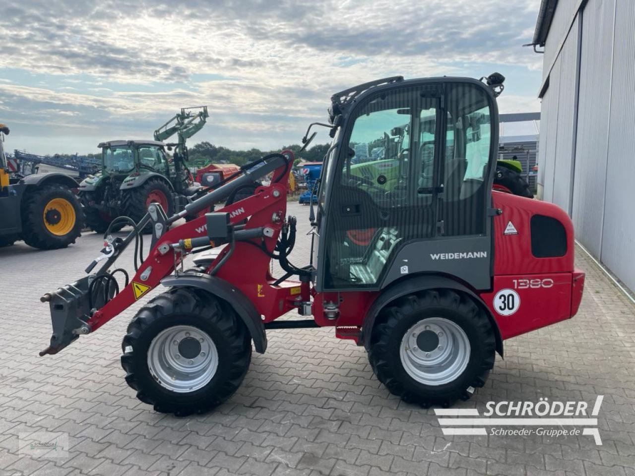 Hoflader tip Weidemann  1380, Gebrauchtmaschine in Wildeshausen (Poză 4)