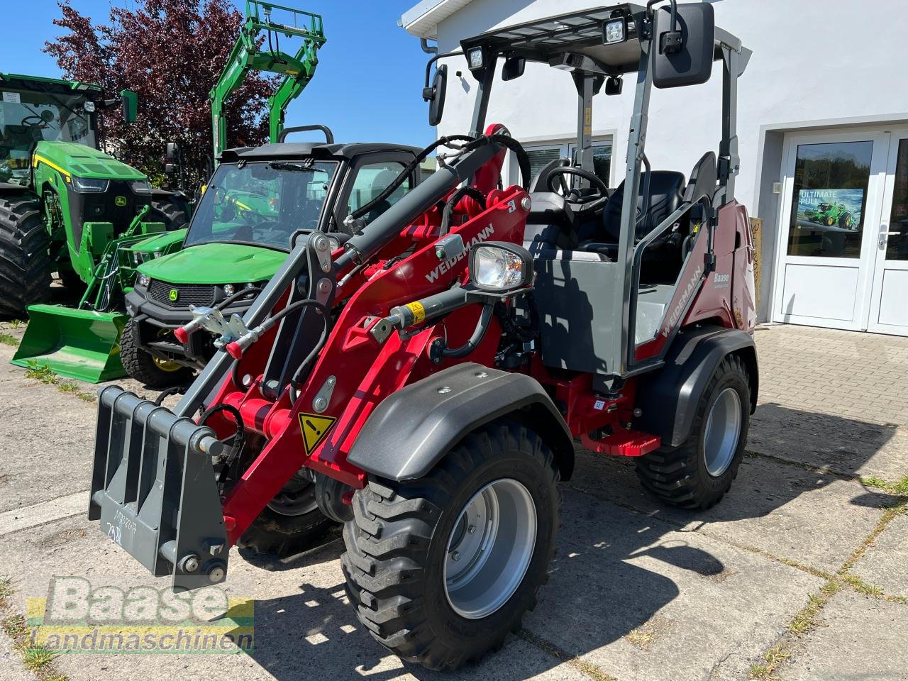 Hoflader tip Weidemann  1390 mit StVZO-Ausrüstung, Neumaschine in Holthof (Poză 3)