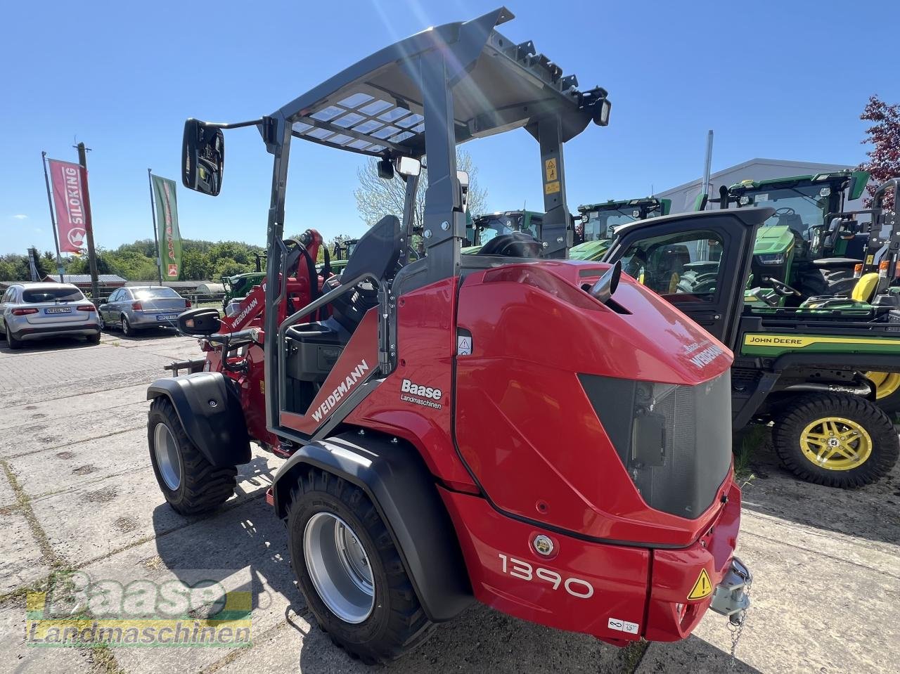 Hoflader tip Weidemann  1390 mit StVZO-Ausrüstung, Neumaschine in Holthof (Poză 5)