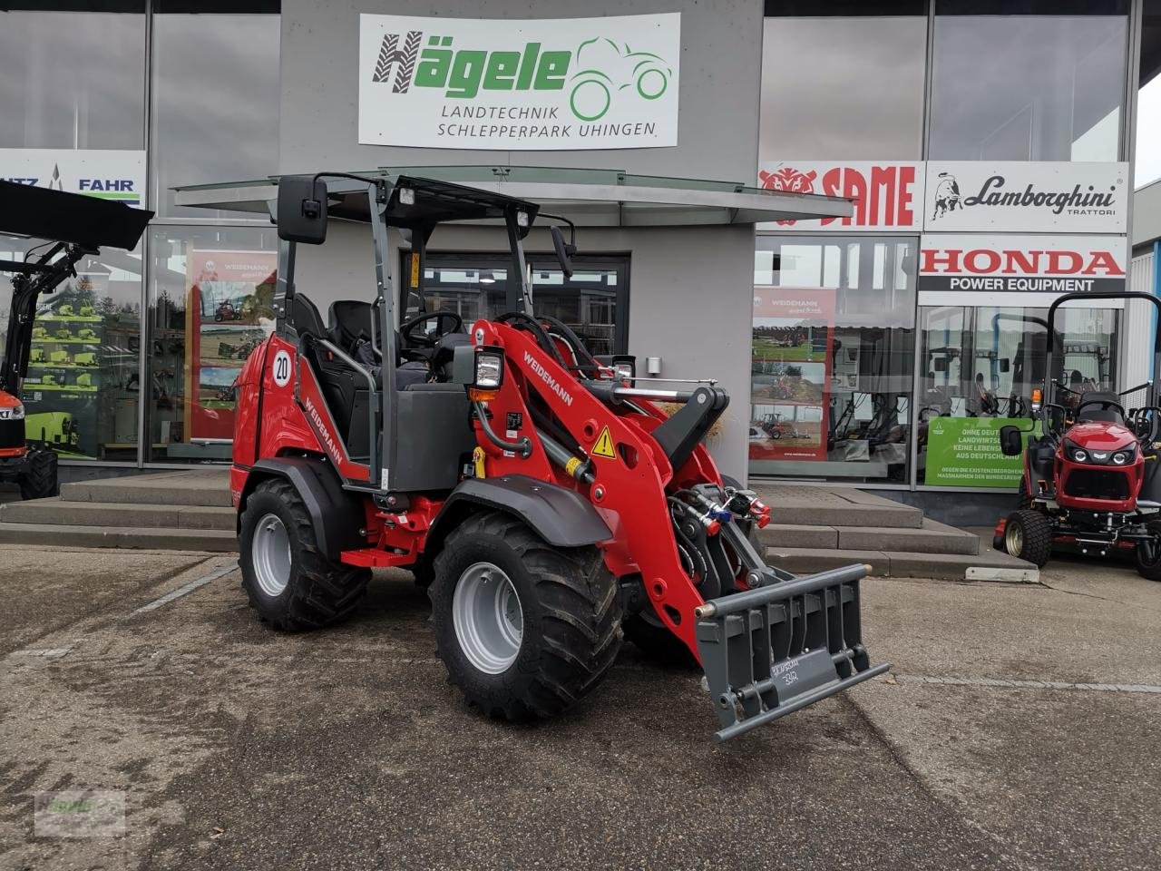 Hoflader van het type Weidemann  1390, Neumaschine in Uhingen (Foto 1)