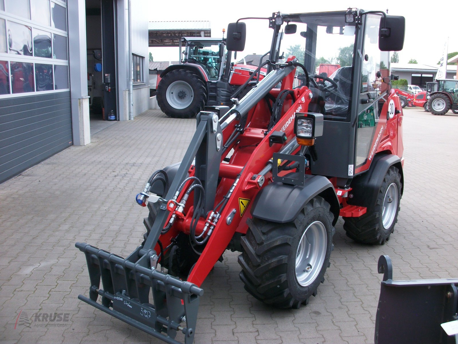 Hoflader typu Weidemann  1390, Neumaschine v Fürstenau (Obrázek 3)