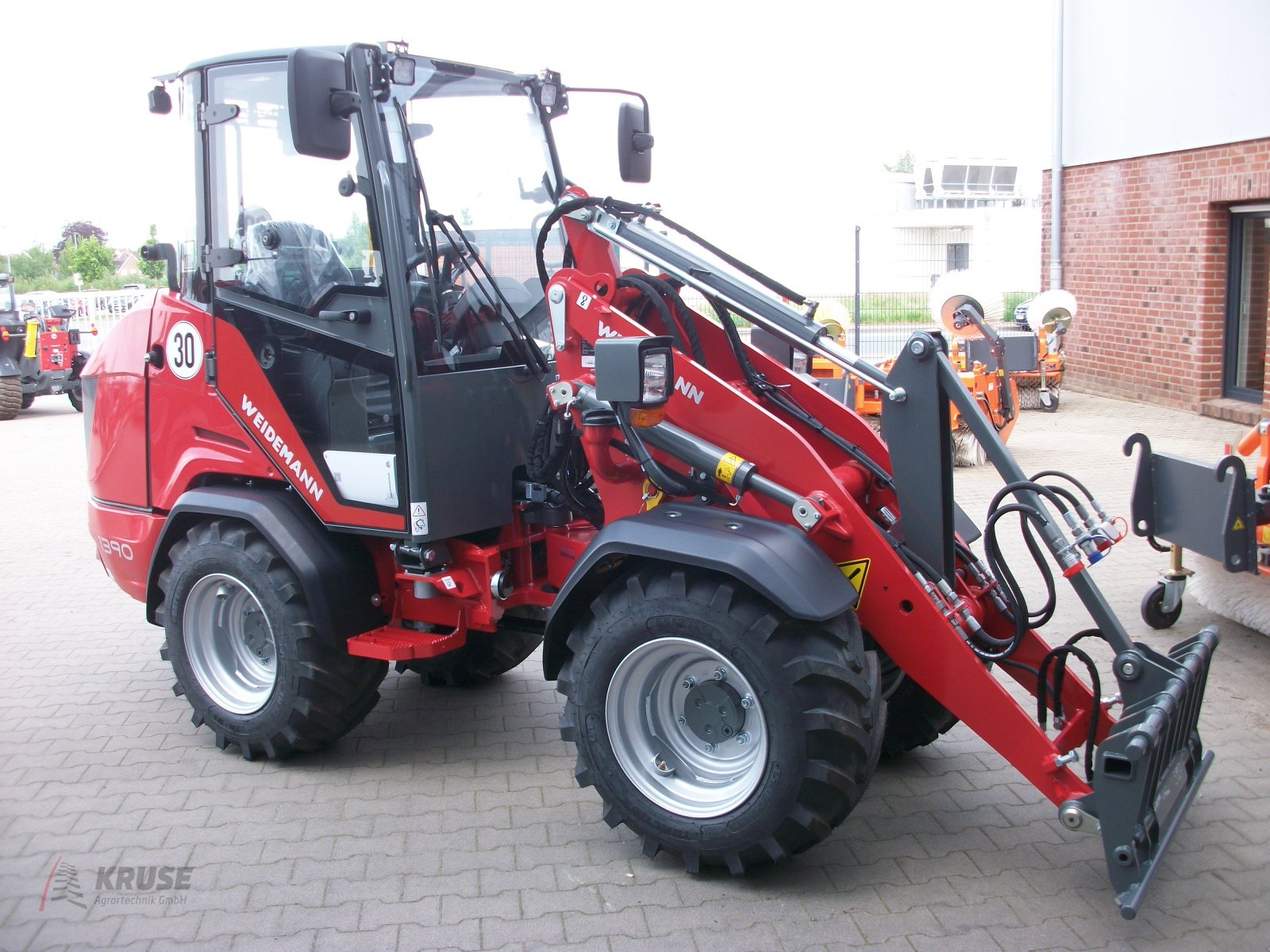 Hoflader van het type Weidemann  1390, Neumaschine in Fürstenau (Foto 7)