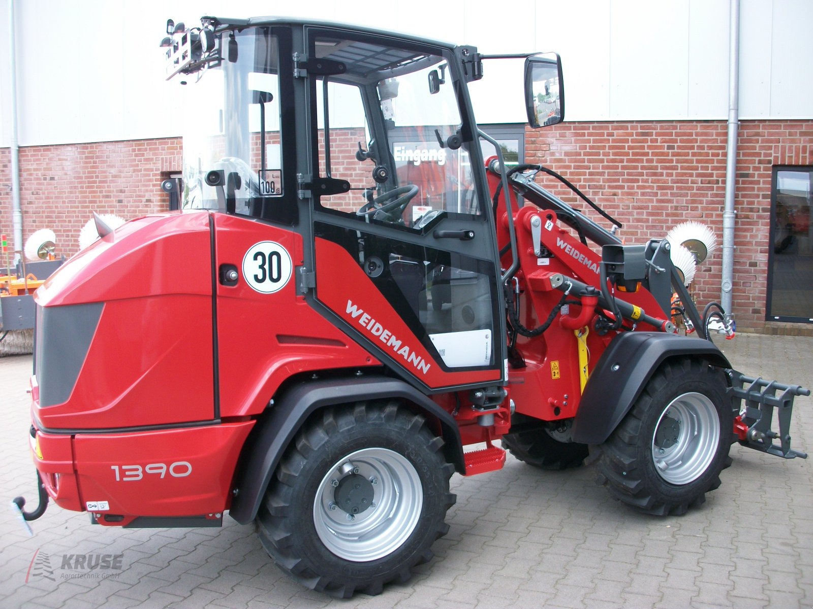 Hoflader van het type Weidemann  1390, Neumaschine in Fürstenau (Foto 9)