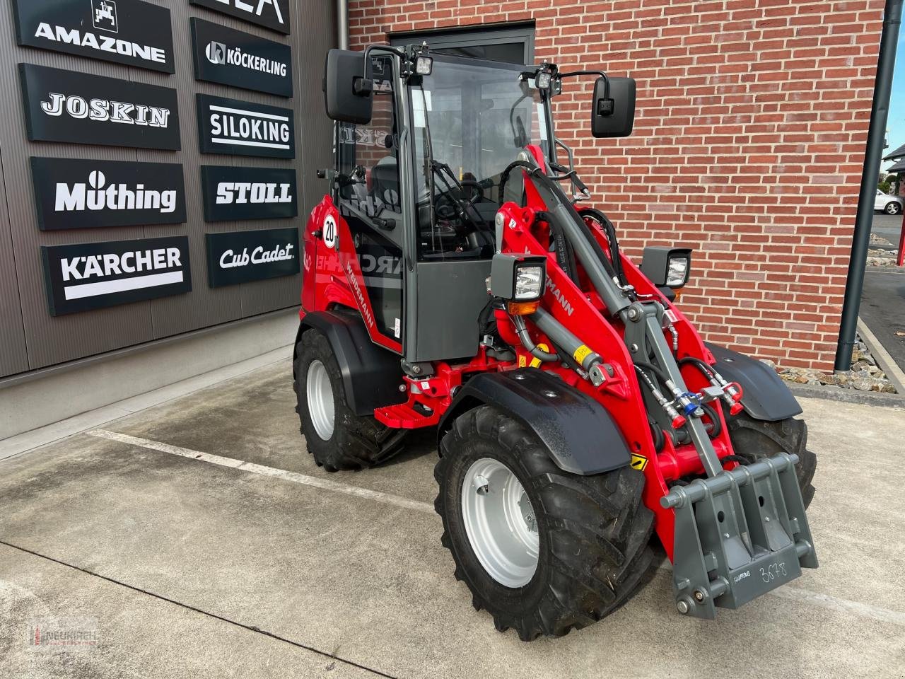 Hoflader typu Weidemann  1390, Neumaschine w Delbrück-Westenholz (Zdjęcie 2)