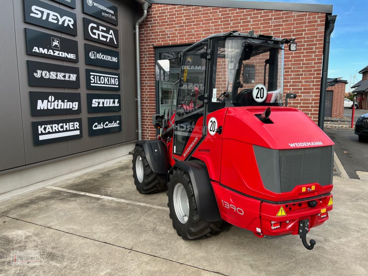 Hoflader tip Weidemann  1390, Neumaschine in Delbrück-Westenholz (Poză 3)