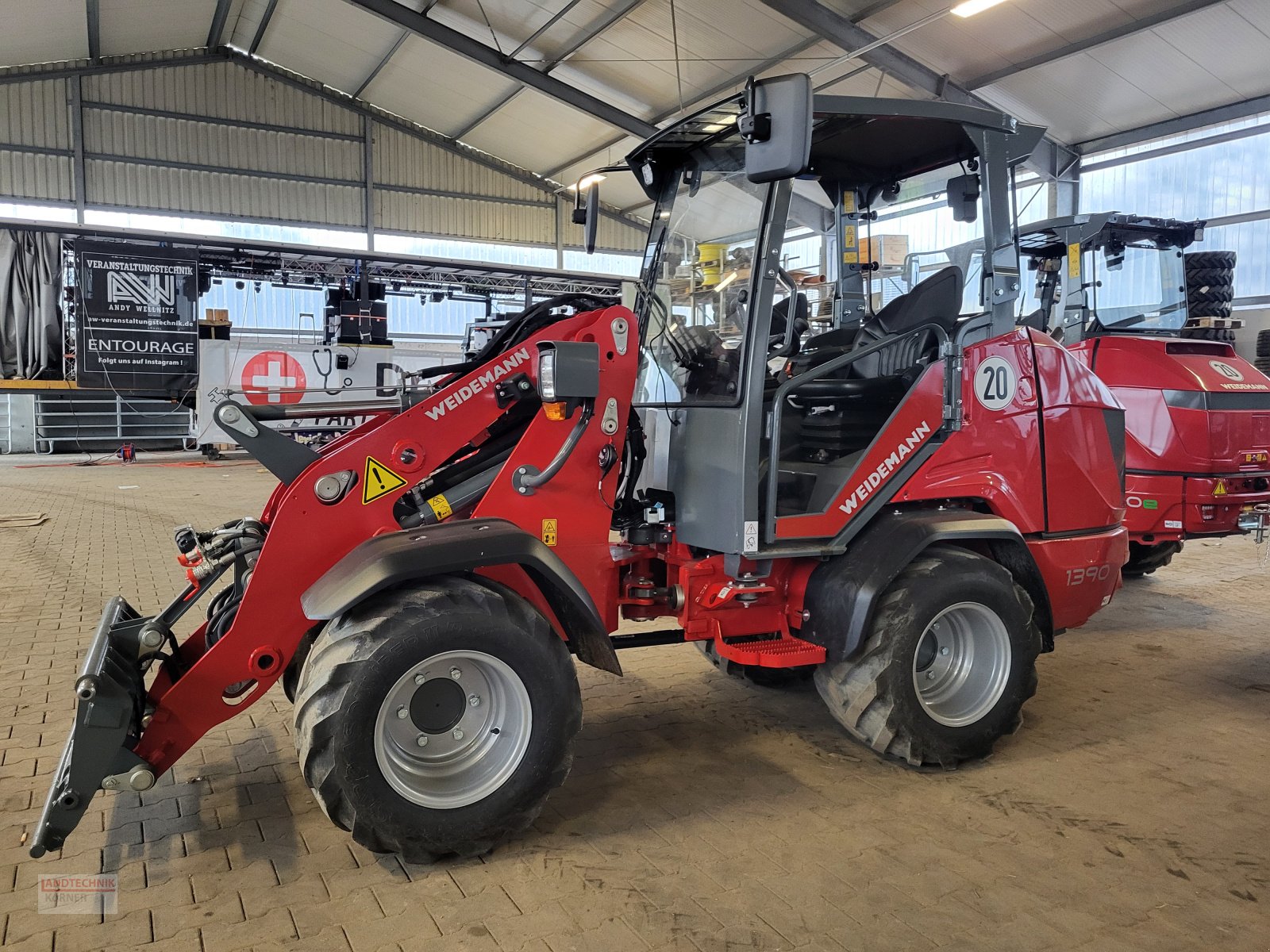 Hoflader del tipo Weidemann  1390, Neumaschine en Kirkel-Altstadt (Imagen 2)