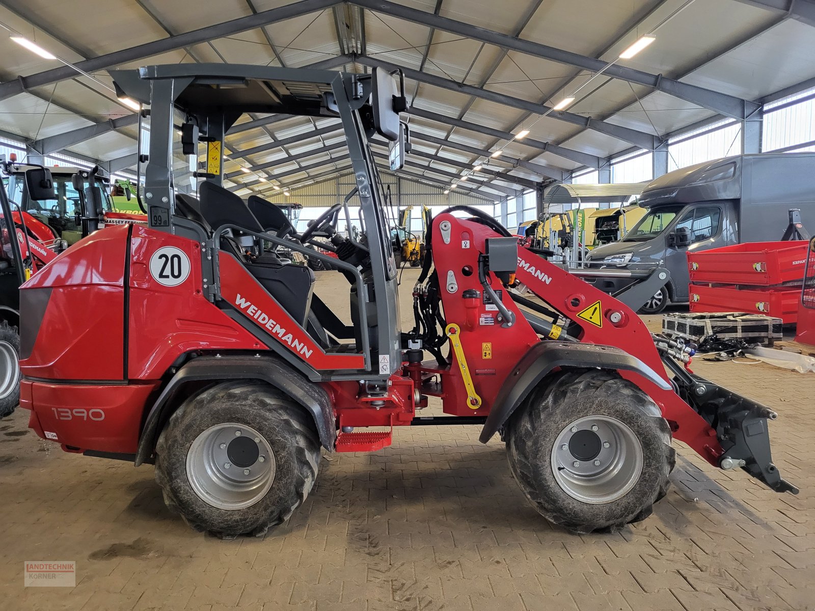 Hoflader typu Weidemann  1390, Neumaschine v Kirkel-Altstadt (Obrázek 8)