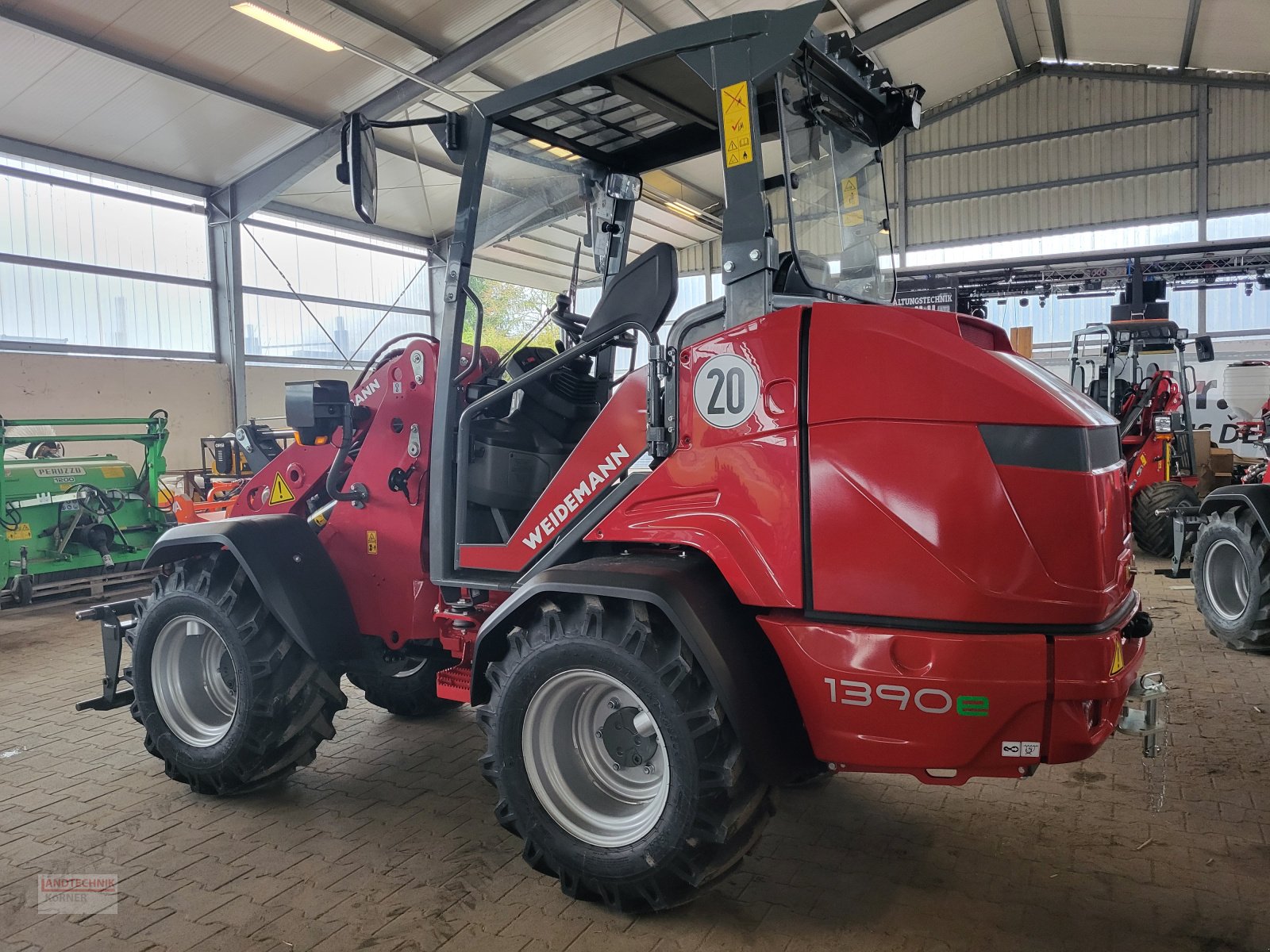 Hoflader van het type Weidemann  1390e, Neumaschine in Kirkel-Altstadt (Foto 3)