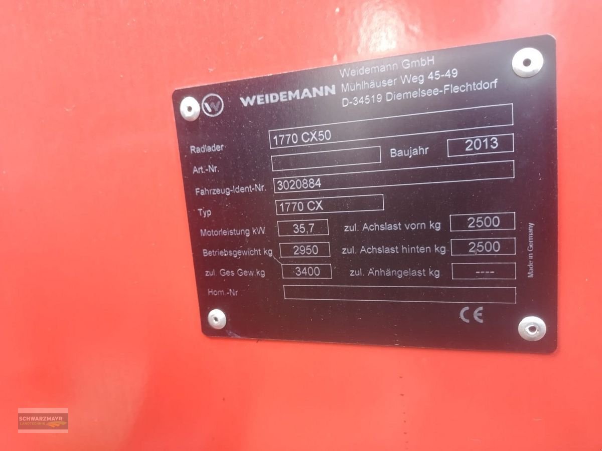 Hoflader tipa Weidemann  1770 CX50, Gebrauchtmaschine u Gampern (Slika 17)