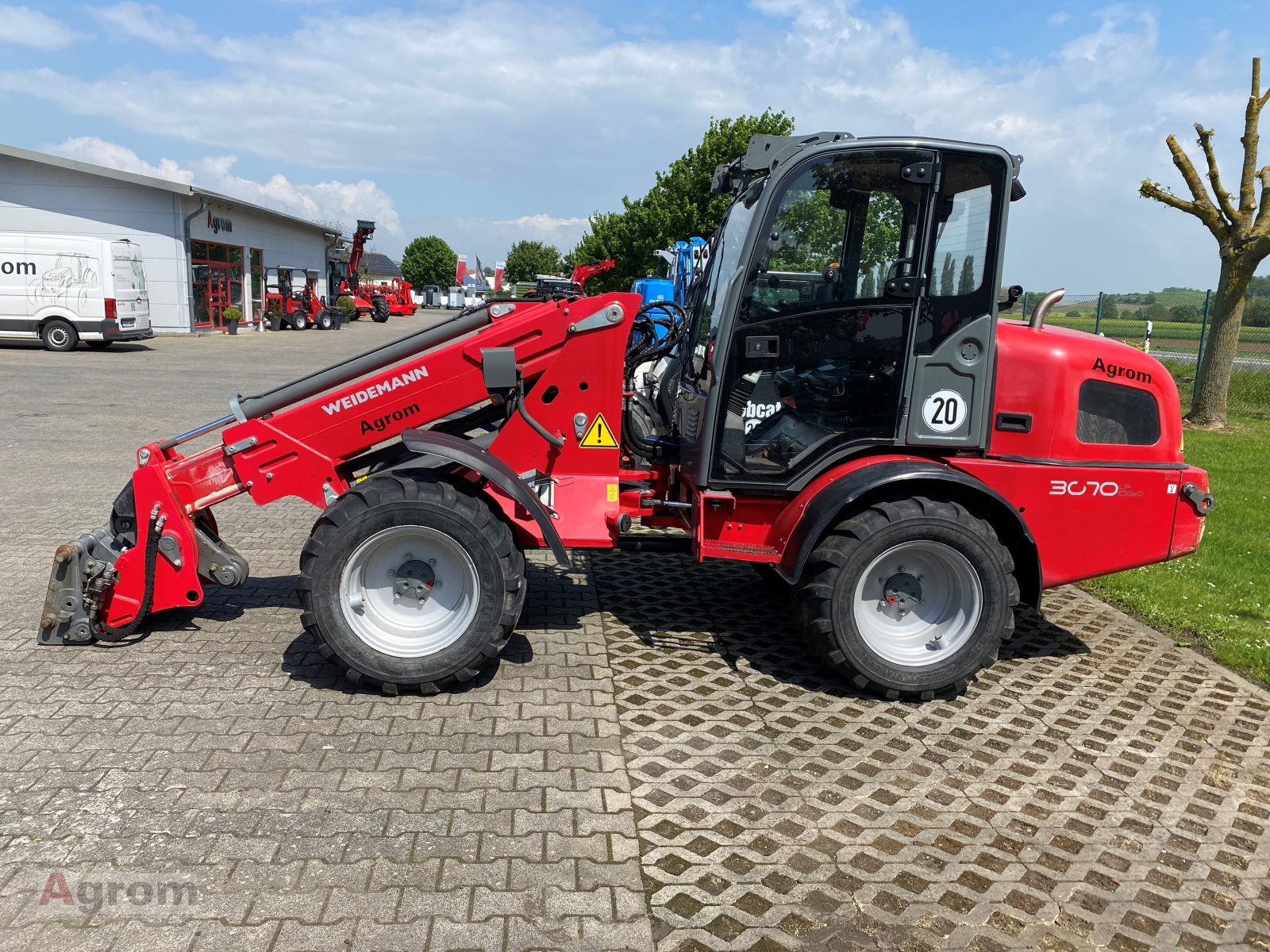 Hoflader of the type Weidemann  3070 CX60 LP T, Gebrauchtmaschine in Thür (Picture 1)