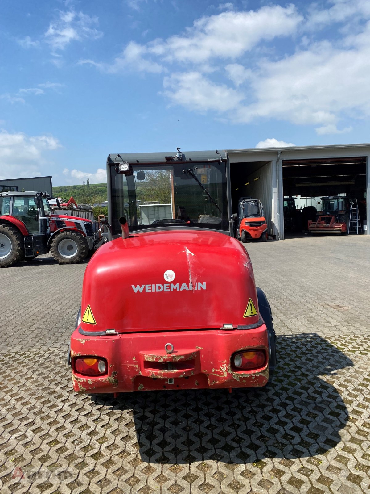 Hoflader του τύπου Weidemann  3070 CX60 LP T, Gebrauchtmaschine σε Thür (Φωτογραφία 4)