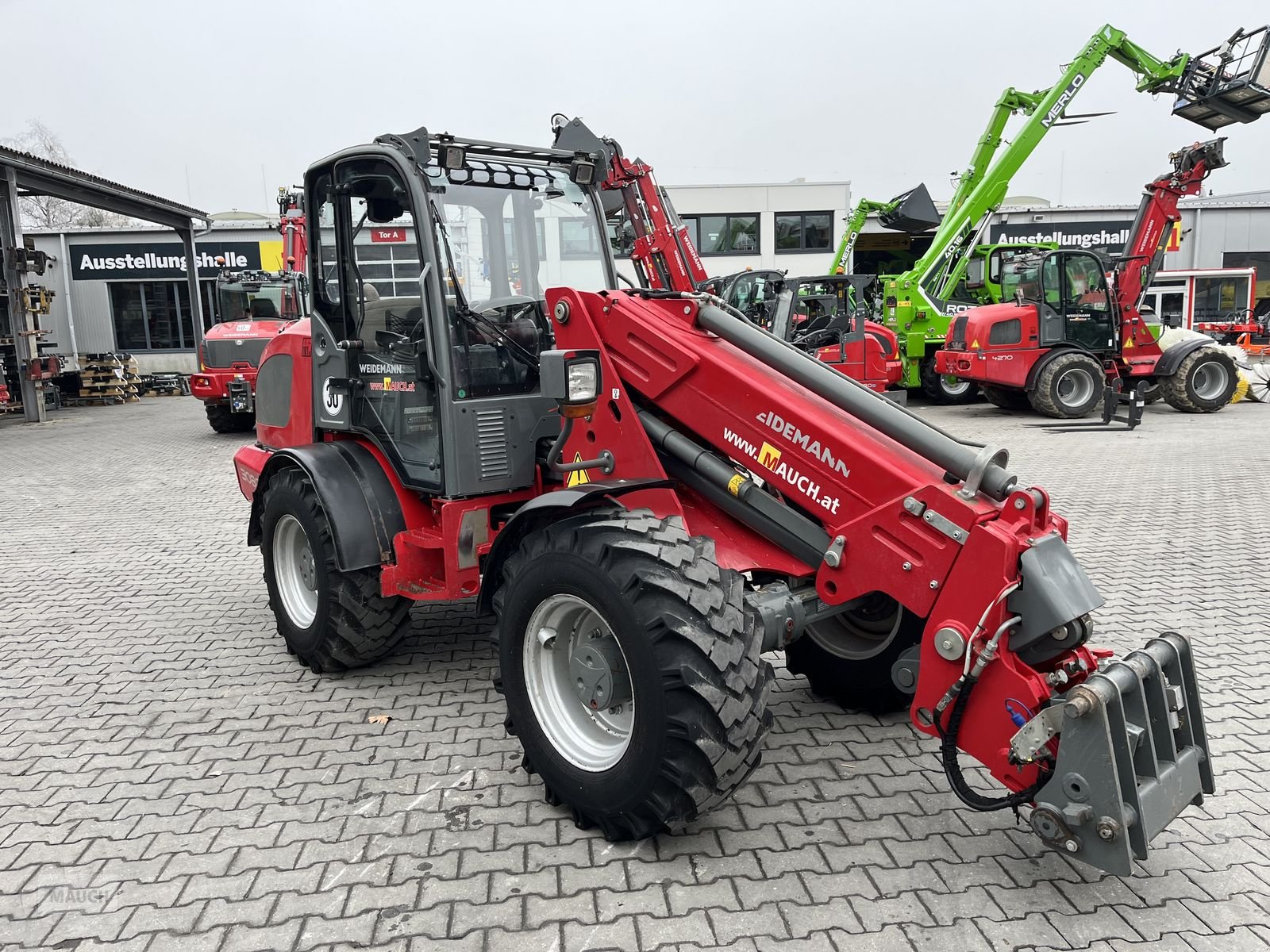 Hoflader del tipo Weidemann  3080LPT ca. 5,0m Hubhöhe / Hochdruckfahrantrieb, Gebrauchtmaschine en Burgkirchen (Imagen 22)