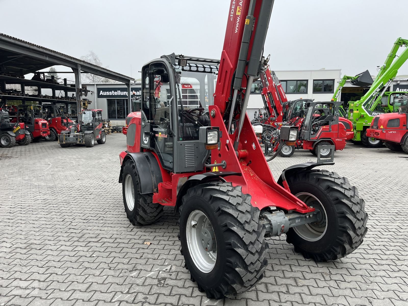 Hoflader a típus Weidemann  3080LPT ca. 5,0m Hubhöhe / Hochdruckfahrantrieb, Gebrauchtmaschine ekkor: Burgkirchen (Kép 7)